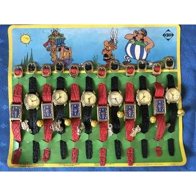 rare Asterix complete watch display ESCO