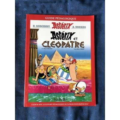 Asterix and Cleopatra with new 24-page teaching aid