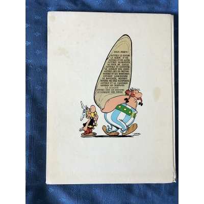 rarissime Astérix le domaine des dieux EO avec dessin couverture partiel