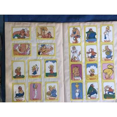 Asterix Monty 1984 complete album with 100 stickers