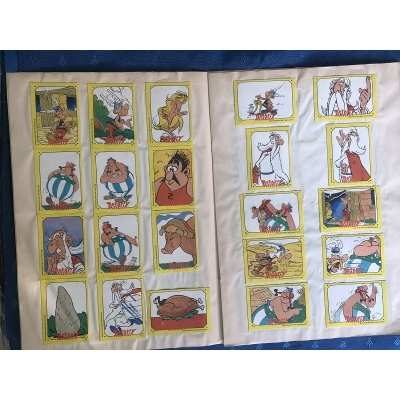 Asterix Monty 1984 complete album with 100 stickers