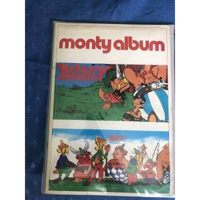 Asterix Monty 1984 complete album with 100 stickers