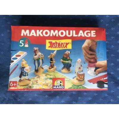 Rare Astérix Mako Moulage les 5 moules de 1995 NEUF sous blister