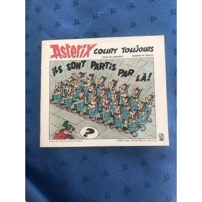 Asterix booklet ELF "court toujours" new