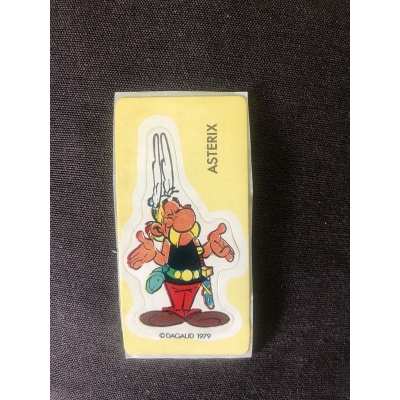 Asterix rare set of 9 Colgate stickers 1979 (Belgium)