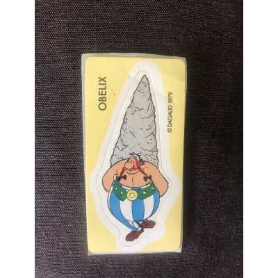 Astérix rare lot de 9 stickers Colgate 1979 (Belgique)