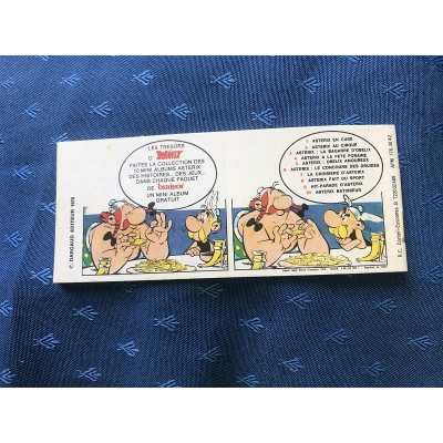 Asterix booklet Braisor Prior 1978 N°8 "fait du sport" new rusty staple