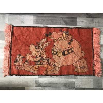 Rare Astérix tapis année 60