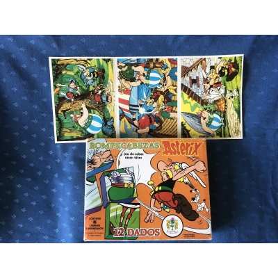 Asterix Ultra rare puzzle of 12 plastic cubes