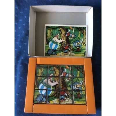 Asterix Ultra rare puzzle of 12 plastic cubes