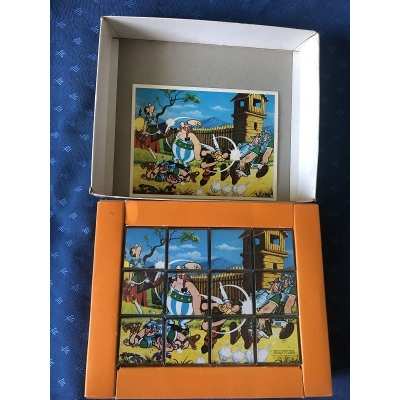 Asterix Ultra rare puzzle of 12 plastic cubes