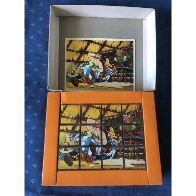 Asterix Ultra rare puzzle of 12 plastic cubes