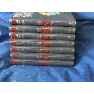 Asterix 7 volumes complete deluxe edition Dargaud / hachette in very good condition