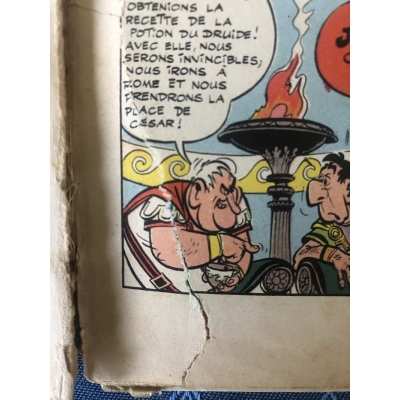 Rare Astérix le gaulois collection pilote 1ére Edition 3 titres cote BDM 5000€