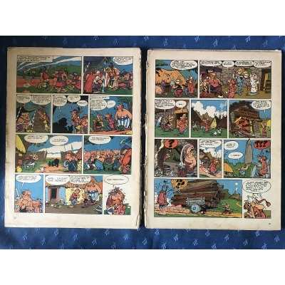 Rare Astérix le gaulois collection pilote 1ére Edition 3 titres cote BDM 5000€