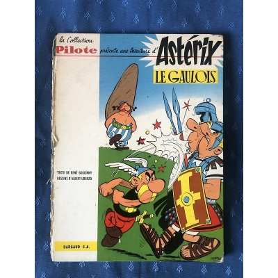 Rare Astérix le gaulois collection pilote 1ére Edition 3 titres cote BDM 5000€