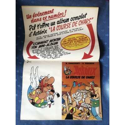 Rare la bd a monter Astérix la course de chars a monter neuf