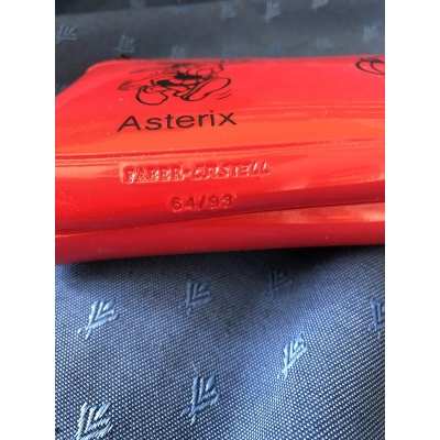 rare Asterix Faber Castell kit from 1976 new red