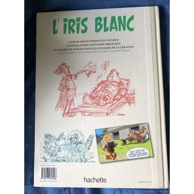 Ultra rare Astérix l'iris blanc luxe numéroté 19/125 ex