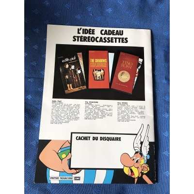 rare Asterix 1976 Pathé Marconi catalog NEW