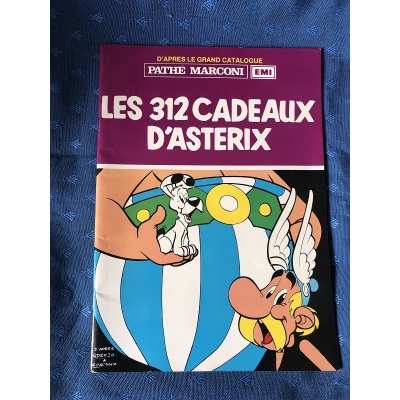 rare Asterix 1976 Pathé Marconi catalog NEW