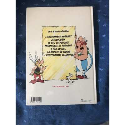 Rare Asterix Les pirates GP rouge et or N°7 TBE