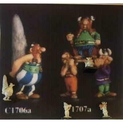 Asterix rare almost complete series Asterix metal magic