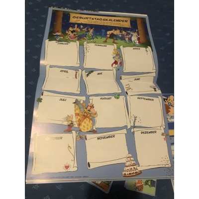 Astérix Album publicitaire de stickers autocollants de la marque Marktkauf