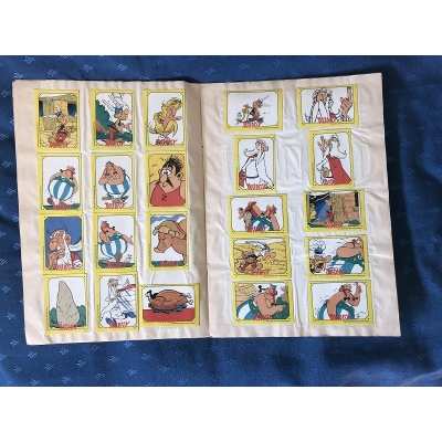 Asterix Monty 1984 COMPLETE album with 100 cardboard images