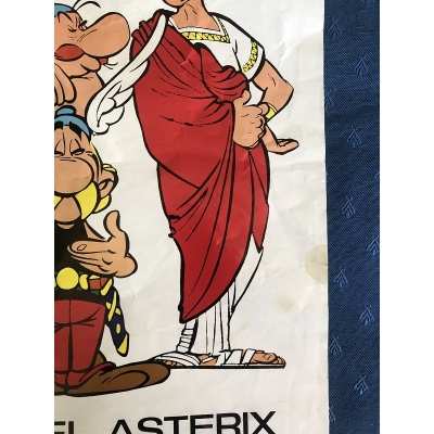 affiche Libraire Astérix " Le cadeau de césar " de 1974