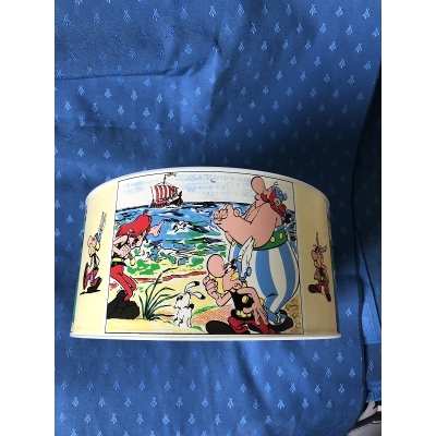 rare Astérix abat jour suspension lampe fin année 60