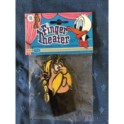 Asterix finger puppet New year 80 N°18 Ordralphabetix in blister pack