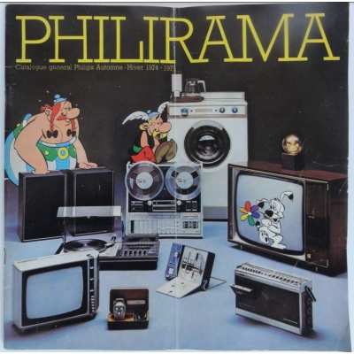 Astérix Studio Uderzo - 1 Bleu de coloriage + film noir pour l'élaboration du catalogue philirama de 1974