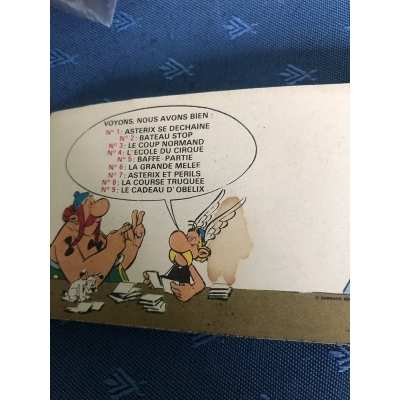 Asterix Gervais booklet N°5 "baffe partie" mint condition