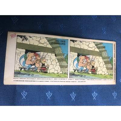 Asterix Gervais booklet N°10 "the joking cauldron" mint condition