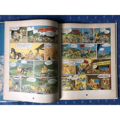 Asterix "le tour de gaule" 13 titles white back BDM €1000