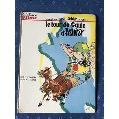 Asterix "le tour de gaule" 13 titles white back BDM €1000