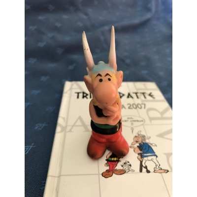 Asterix pouet pelletier Delacote 7cm high N°14 inscribed under the foot