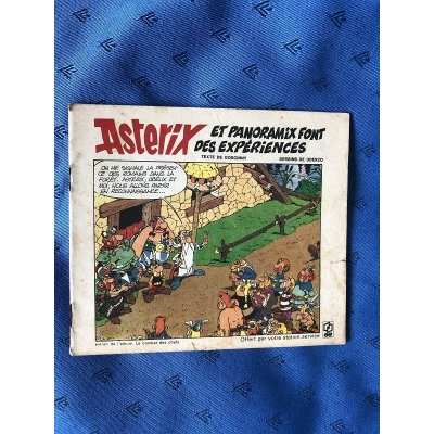 Astérix livret ELF " ET PANORAMIX FONT DES EXPERIENCES" bon état