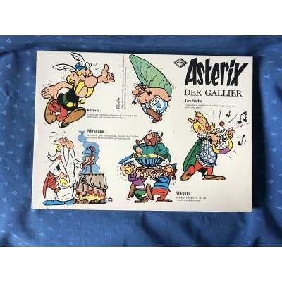 Ultra rare jeu Astérix Der Gallier de 1971 complet