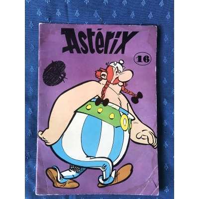 Asterix old coloring book N°16 blank