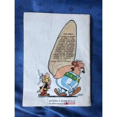 Astérix a Romainville bd publicitaire Pelletier