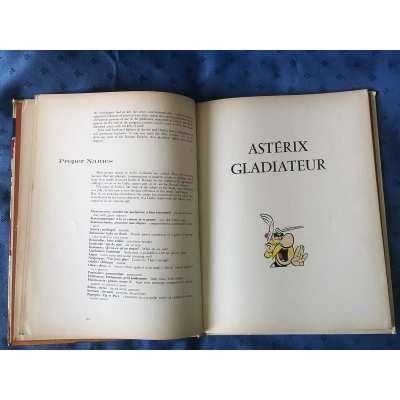 Rare Astérix Gladiateur Ed. Harcourt, Brace et World de 1968