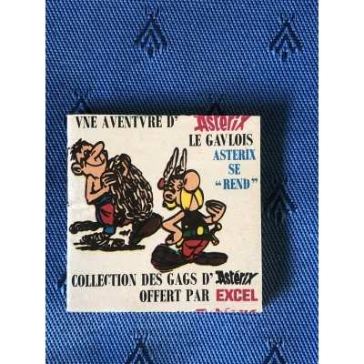 rare Astérix livret margarine excel " Astérix se rend " en très bon état