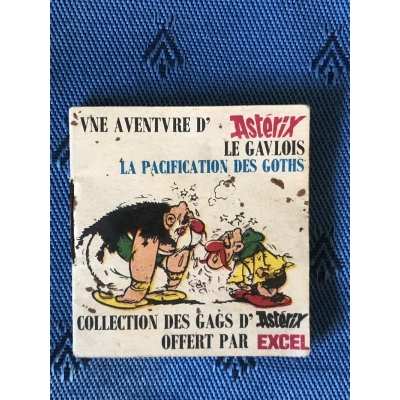 rare Astérix livret margarine excel " la pacification des goths "