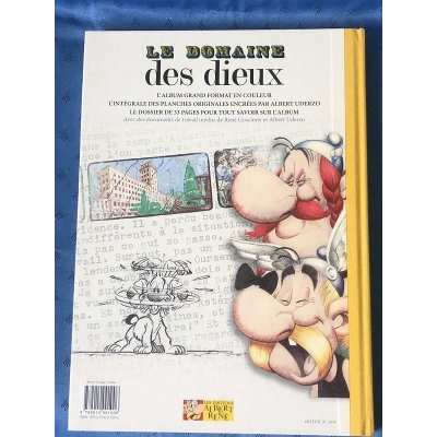 Astérix le domaine des dieux grand format luxe comme neuf