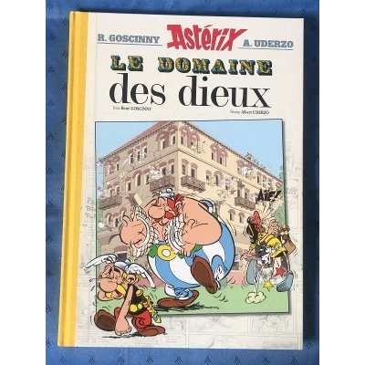 Astérix le domaine des dieux grand format luxe comme neuf