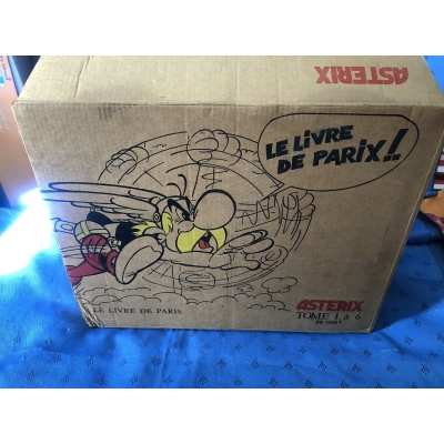 Ultra rare Astérix les 7 tomes intégrale luxe hachette/Dargaud neufs sous blister + l'album commercial + le carton Astérix