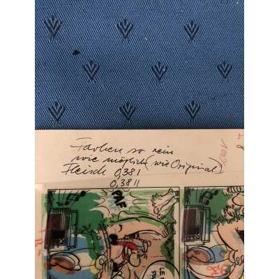 Ultra rare Astérix calque celullo pour le catalogue philirama de 1974 (3)