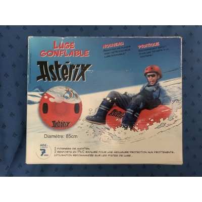 rare luge Astérix sous blister encore scellé de 2005